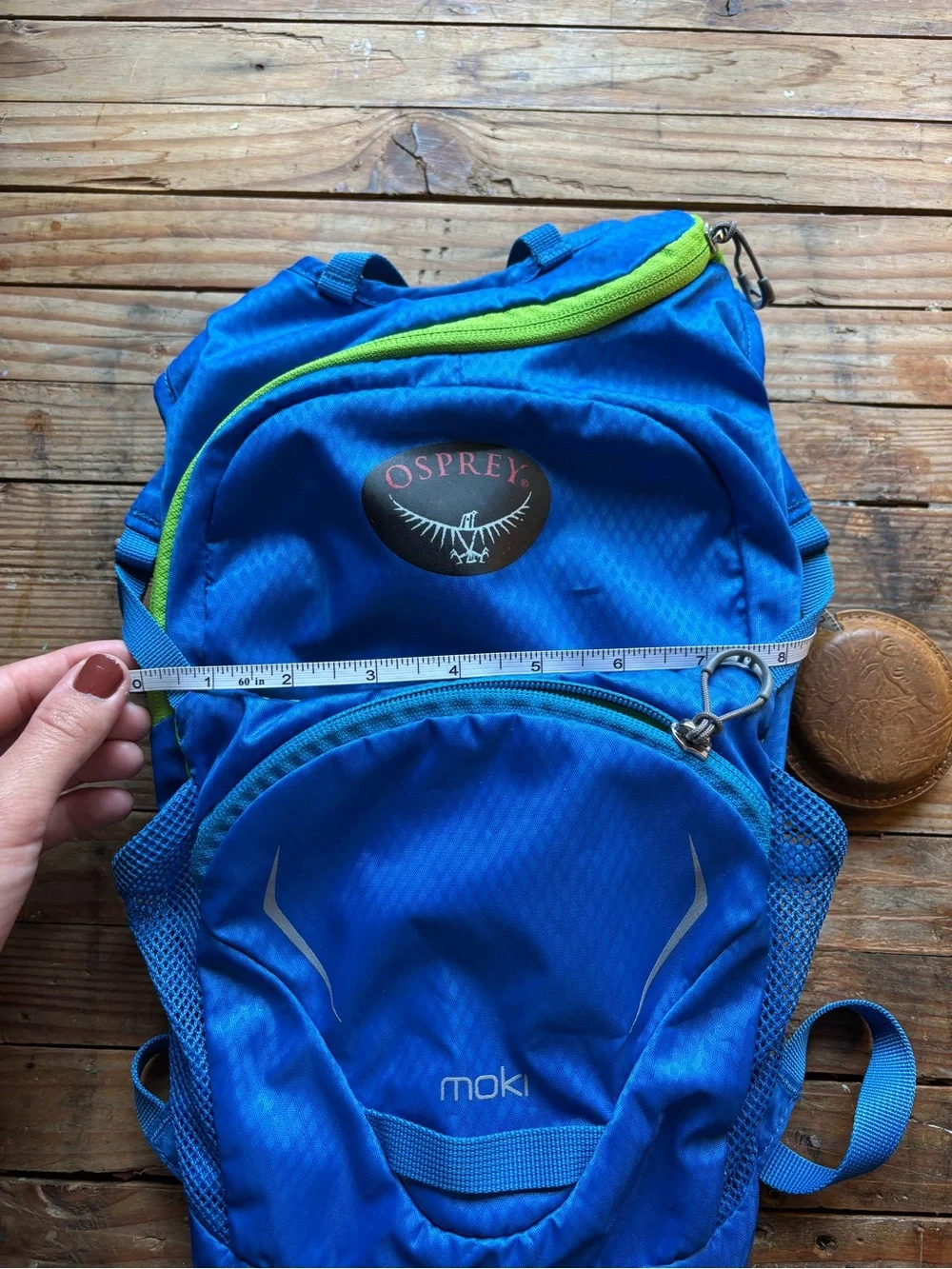 Osprey Moki Blue Men's Daypack with Hydration Pack